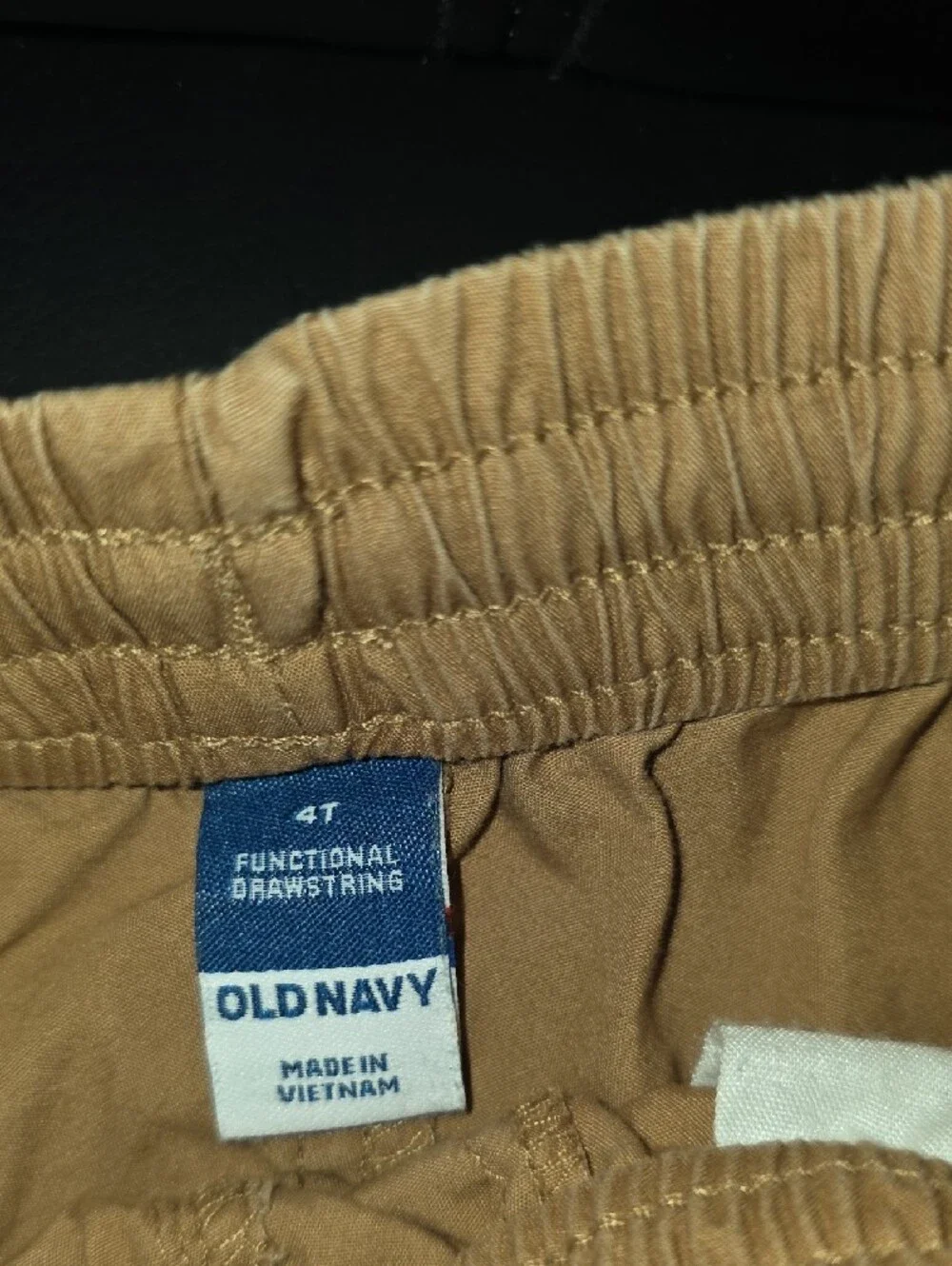 Old Navy Kids Drawstring Shorts in Light Brown